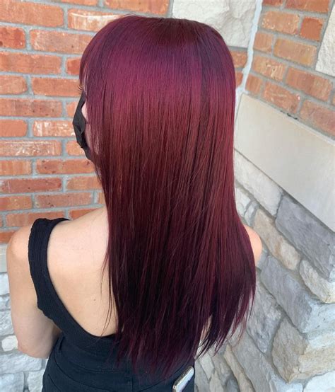 mulberry color hair